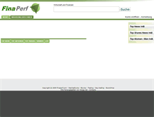 Tablet Screenshot of de.finaperf.com
